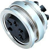 binder 09 0128 700 07-20 Złącze żeńskie kołnierzowe złącze żeńskie proste Seria: 723 Łączna ilość styków: 7 1 szt.