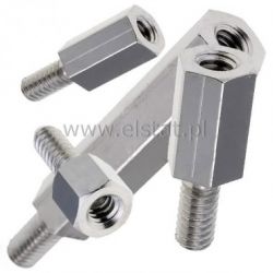 DA5M3X30 tulejka dystansowa metalowa