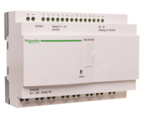 Sterownik programowalny 12 wejść 8 wyjść 24V DC RTC/LCD Zelio SR2D201BD