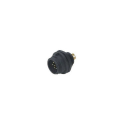 Deltron Connectors DELKSP1312/P3 DIN connector Plug, mount Total pins 3