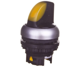 Napęd przełącznika 3 połozeniowy żółty z podświetleniem z samopowrotem M22-WLK3-Y 216839