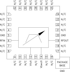 Filter - Tunable, Band Pass SMT, 4.8 - 9.5 GHz