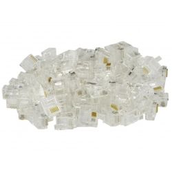 Wtyk modularny RJ45 8P8C kat.5e nieekranowany UTP uniwersalny Proffesional WORECZEK 100szt.