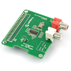 HiFiBerry DAC+ RCA light - karta dźwiękowa do Raspberry Pi 4B/3B+/3/2/B+/A+/Zero