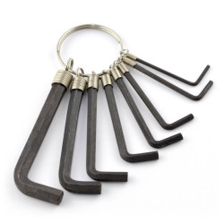 Zestaw kluczy imbusowych 1,5-6,0mm - 8pcs