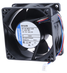 Wentylator osiowy 12 V DC DC 80 x 80 x 38mm 10W 132m³/h 55dB