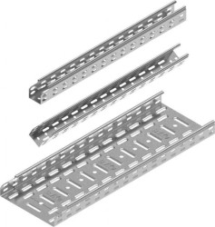 Korytko kablowe perforowane 200x42 grubość 0,5mm KGR200H42/2 141717 /2m/