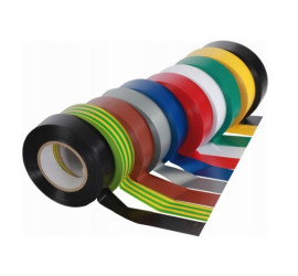 10 pcs PVC Electrical 19mm Insulating Tape, Waterproof, Fire-Retardant, Color Mix ELECTRIX - 10x 20m Rolls