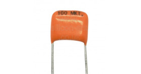 100nF 100VDC polyester capacitor (MKT368) - Philips
