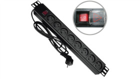 Listwa Przeciwprzepięciowa A-Lan Pz081u3m (8 X Ute 16 A (3680 W) 3M Kolor...