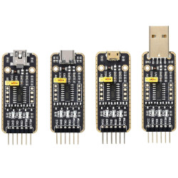 USB to UART Module (Micro/Mini/Type-A or Type-C)