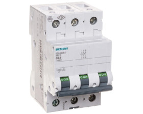 Wyłącznik nadprądowy 3P C 0,5A 6kA AC 5SL6305-7