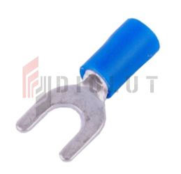 KWB5 Końcówka widełkowa izol. M5 100szt