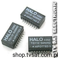 Transformator LAN TG110-S050N2 SMD HALO
