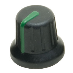 Re&#x27;an P670-S-05-S6 16mm Soft Touch Knob with Green Pointer