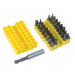 BlueSpot Tools 14151 Security Bit Set, 33 Piece