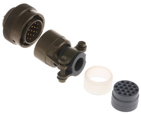 Złącze 19-pinowe Męski Souriau Sunbank by Eaton Męski Montaż na kablu MIL-DTL-26482 rozmiar 14