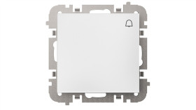 Vestra Łącznik Zwierny Dzwonek Bez Ramki Podtynkowy Ip20 Biały 3814-10