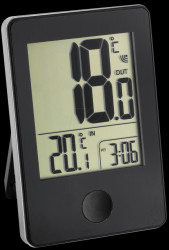30.3051.01 Wireless thermometer, black
