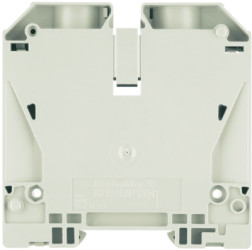 Through terminal block, screw connection, 16-120 mm², 2 pole, 269 A, 8 kV, yellow/black, 2000110000