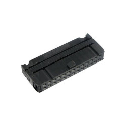 TruComponents 191605 Pin connector &#x2B; strain relief Pitch:2.54mm,pins: 16 2 Rows