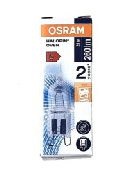 Żarówka halogenowa 230V 25W G9 260lm do piekarnika; Osram Oven 66725