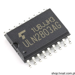 ULN2803ADW Octal Transistor Driver SMD-SO18 TI