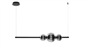 Lampa Wisząca Ufo Na E27, Klosz Kopuła W Kolorze Biało-Niebieski K-3513 Kaja...