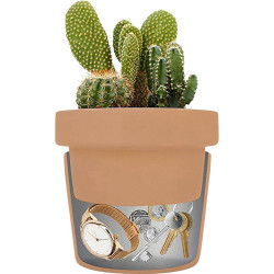 KH-Security 370189 Plant Pot Safe Lockable 12cm Dia 13cm Height