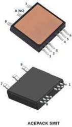Tyrystor STTD6050H-12M2Y 60 A 1200 V STMicroelectronics SCR 50 mA 525 A ACEPACK SMIT