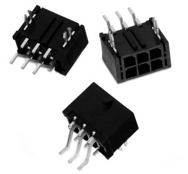 Wtyk PCB 4-pinowe raster: 3.0mm 2-rzędowe Wurth Elektronik Przewlekany 5.0A 250.0 V.