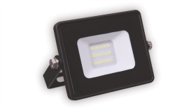 Naświetlacz Plati 10W 1000Lm 6000K Ip65 Czarny Lfl101