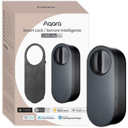 Aqara Smart Lock U200 Lite Czarny Inteligentny zamek do drzwi EL-D03D
