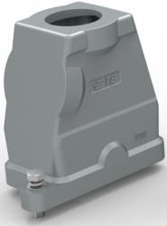 Housing, size HB6, die-cast aluminum, PG29, angled/straight, screw locking, IP68, T1920061129-009