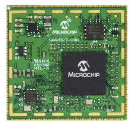 Mikroprocesor ATSAMA5D27-SOM1 SAMA5D2 ARM Cortex A5 RISC 500MHz 176-pinowy Moduł