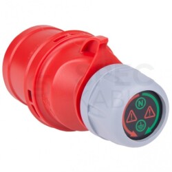 Wtyczka testująca z wyświetlaczem LED 5p 16A 400V IP44 PCE