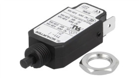 T11-211-0.6A Wyłącznik Nadprądowy Iznam: 0,6A Uznam: 240Vac 48Vdc Spst...