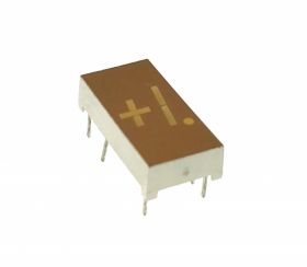 Wyświetlacz LED pomarańczowy +1