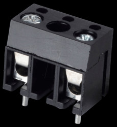 CTB2202/2 Solderable screw terminal - 2-pole, RM 10 mm, 90°