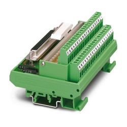 Moduł 9 -pinowe na szynę DIN Phoenix Contact D-sub Żeński 2.5A