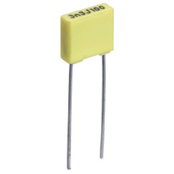 Kemet R82EC1330DQ50JB 3n3 5% 100V 5mm Polyester Box Capacitor