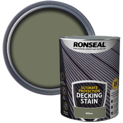 Ronseal 39224 Ultimate Protection Decking Stain Willow 5 litre