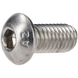 R-TECH 337487 M8 X 16 Hex Socket Button Screws A2 ST/ST - Pack Of 50