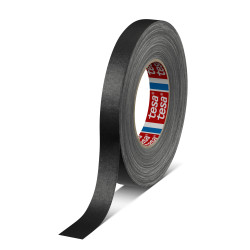 Taśma tkaninowa Czarny szerokość: 19mm Tesa Taśma tekstylna Tesa 4661