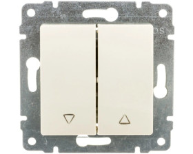 VENA Przycisk żaluzjowy krem 510318