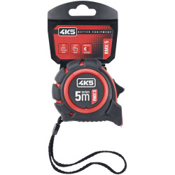 4K5 Tools 606.100-5 RMX 5 Tape Measure 5m Double-Sided Magnetic Hook