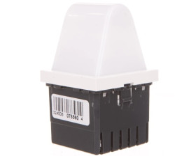 MOSAIC Lampa sygnalizacyjna trójkątna 12-24V DC czerwona 078560