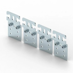 Zestaw 4 uchwytów naściennych XL3 S 160 337400