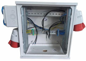 Rozdzielnica elektryczna Partnersite 6x230V, 3x32A Nieuzbrojona