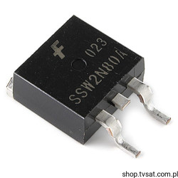 SSW2N80ATM N-FET Vds-800V I=2A 3W SMD-D2PAK FAIRCHILD